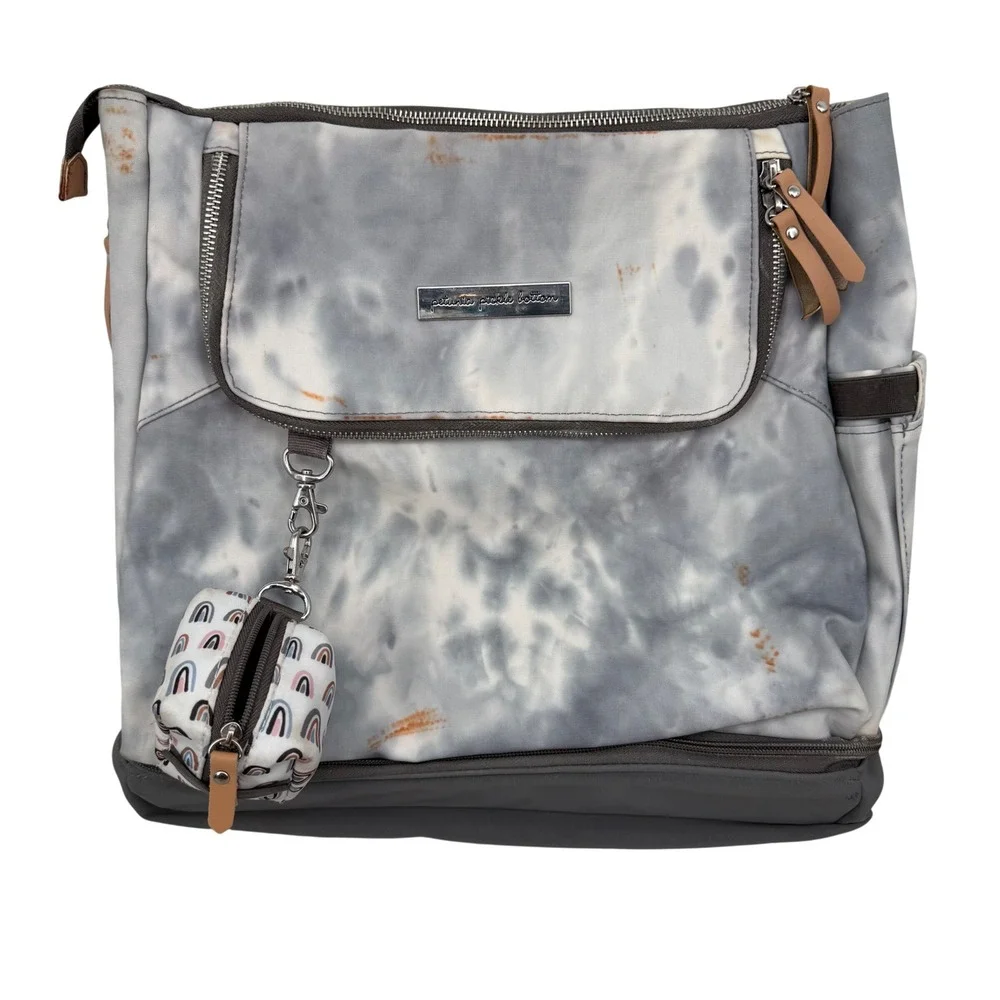 Petunia Pickle Bottom Axis Backpack Diaper Bag Tie‎ Dye Rainbow Cube Pockets